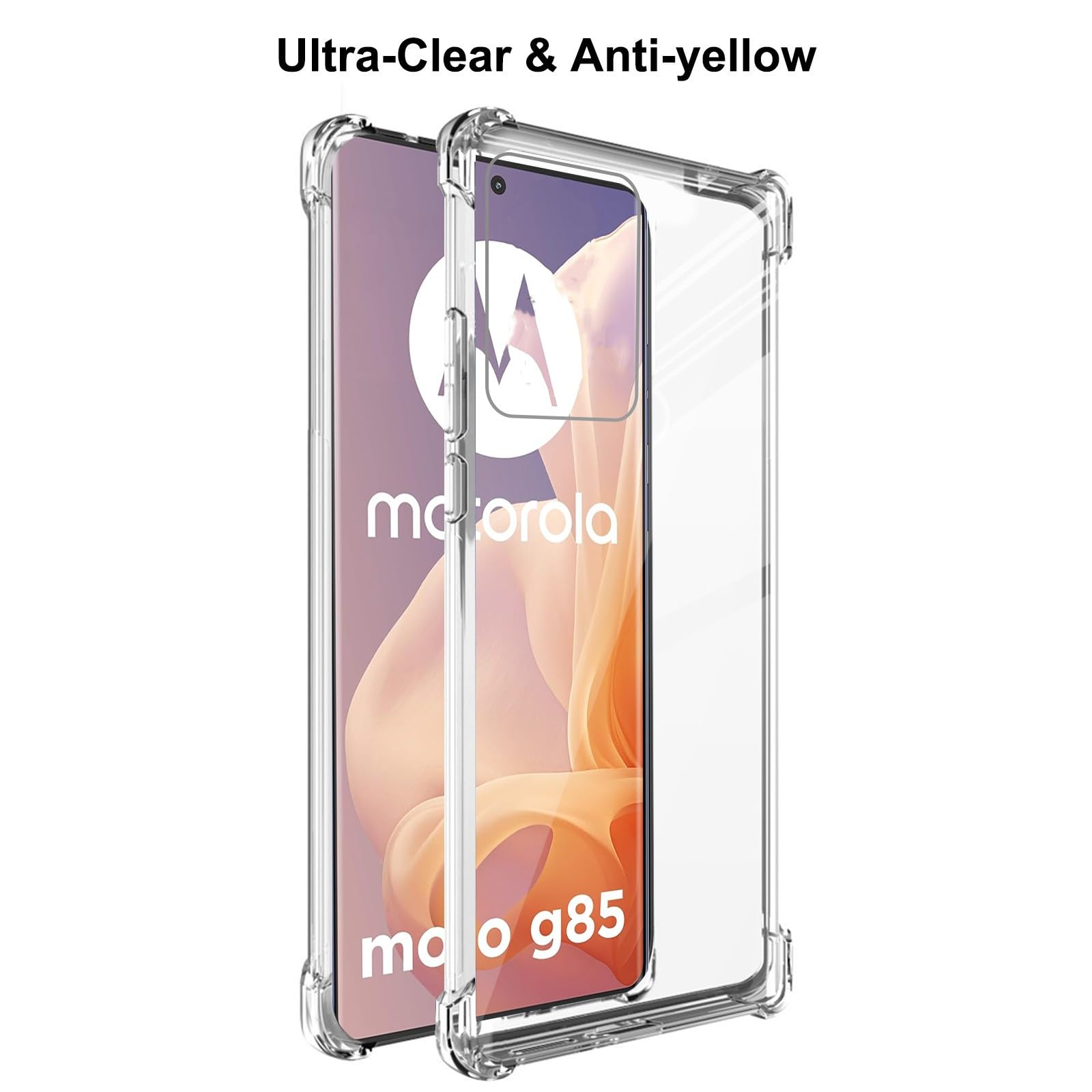 Cover per Motorola Moto G85 5G, Ultra Sottile Custodia Premium