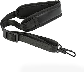 Professional Saxophone Neck Strap,Soft Leather Padded for Alto Sax,Tenor,Bass Clarinet and Saxophone Accessories