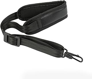 Professional Saxophone Neck Strap,Soft Leather Padded for Alto Sax,Tenor,Bass Clarinet and Saxophone Accessories