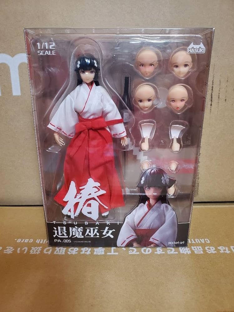 pocket artシリーズ PA005 退魔巫女 ツバキ pocket artシリーズ PA005 退魔巫女 ツバキ ※特典付 (フィギュア