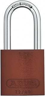 Lockout Padlock, KD, Brown, 1/4In. Dia.