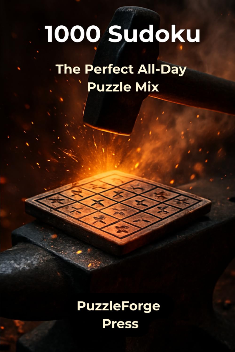 1000 Sudoku: The Perfect All-Day Puzzle Mix (PuzzleForge™ Mixed Sudoku Forge Series – Variety Brain Training Puzzles)