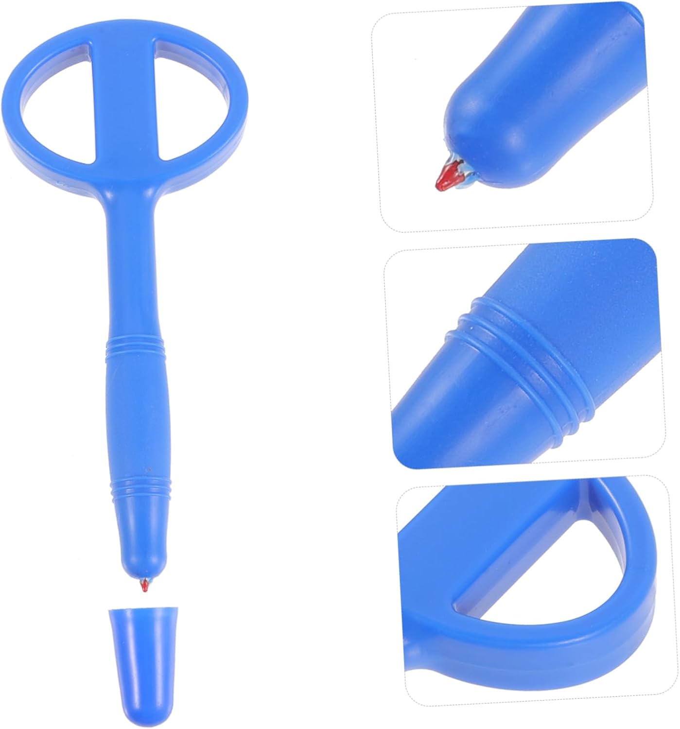 Rubber Pen -swallowing Signature Writing Tool for Hospitals and Prisons Ergonomic Grip and Comfortable for Extended Use Cap