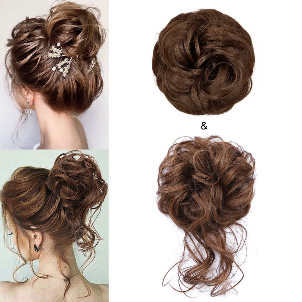 bun_bun iPad 第8世代 管理番号：217 162 2台セット Amazon.com : KETHBE Messy Bun Hair Piece Tousled Updo Hair Buns