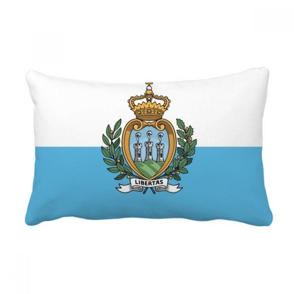 Coussin lombaire Saint-Marin oreiller rectangulaire de canapé 40x60 cm
