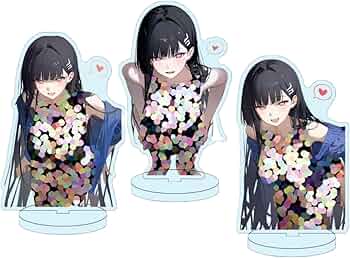 挨拶禁止ブルーアーカイブアクリルスタンド調月リオ