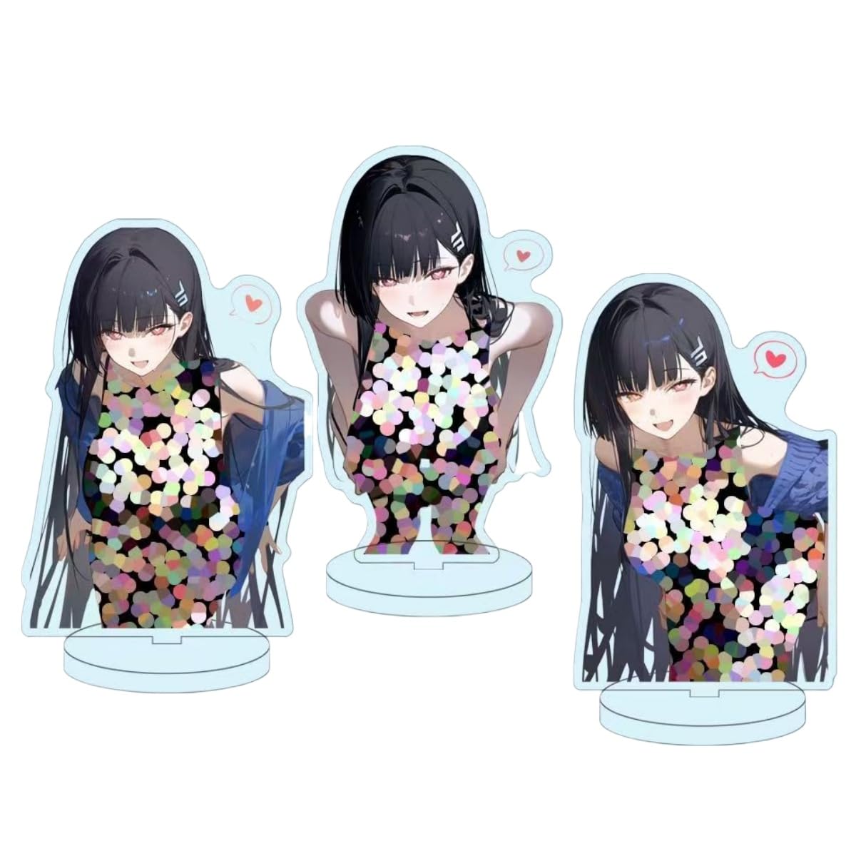 挨拶禁止　ブルーアーカイブ　アクリルスタンド　調月リオ Amazon.co.jp: 調月リオ アクリルスタンド ブルアカ I字バランス