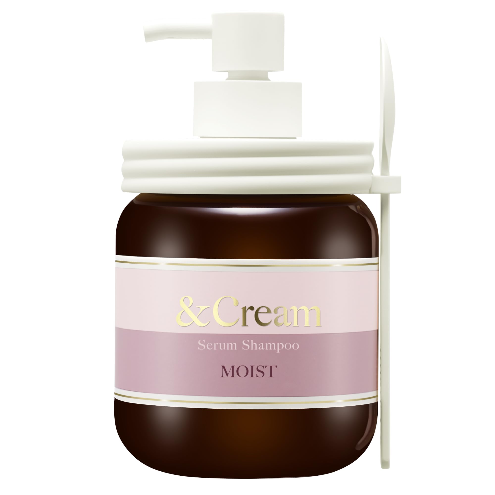 Amazon | &Cream (アンドクリーム) モイスト セラム シャンプー 450g