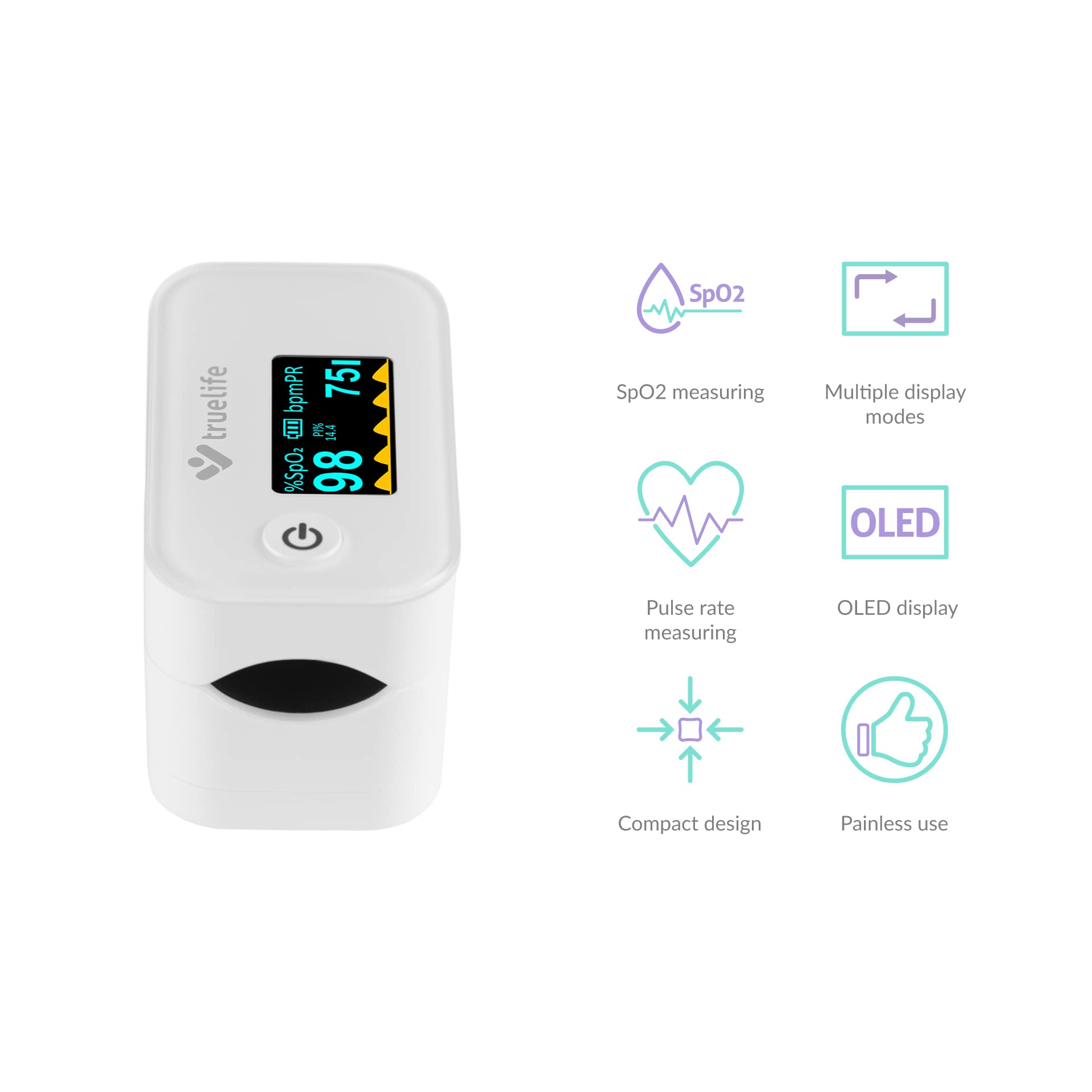 TrueLife Oximeter X3 Blutsauerstoff-Messgerät