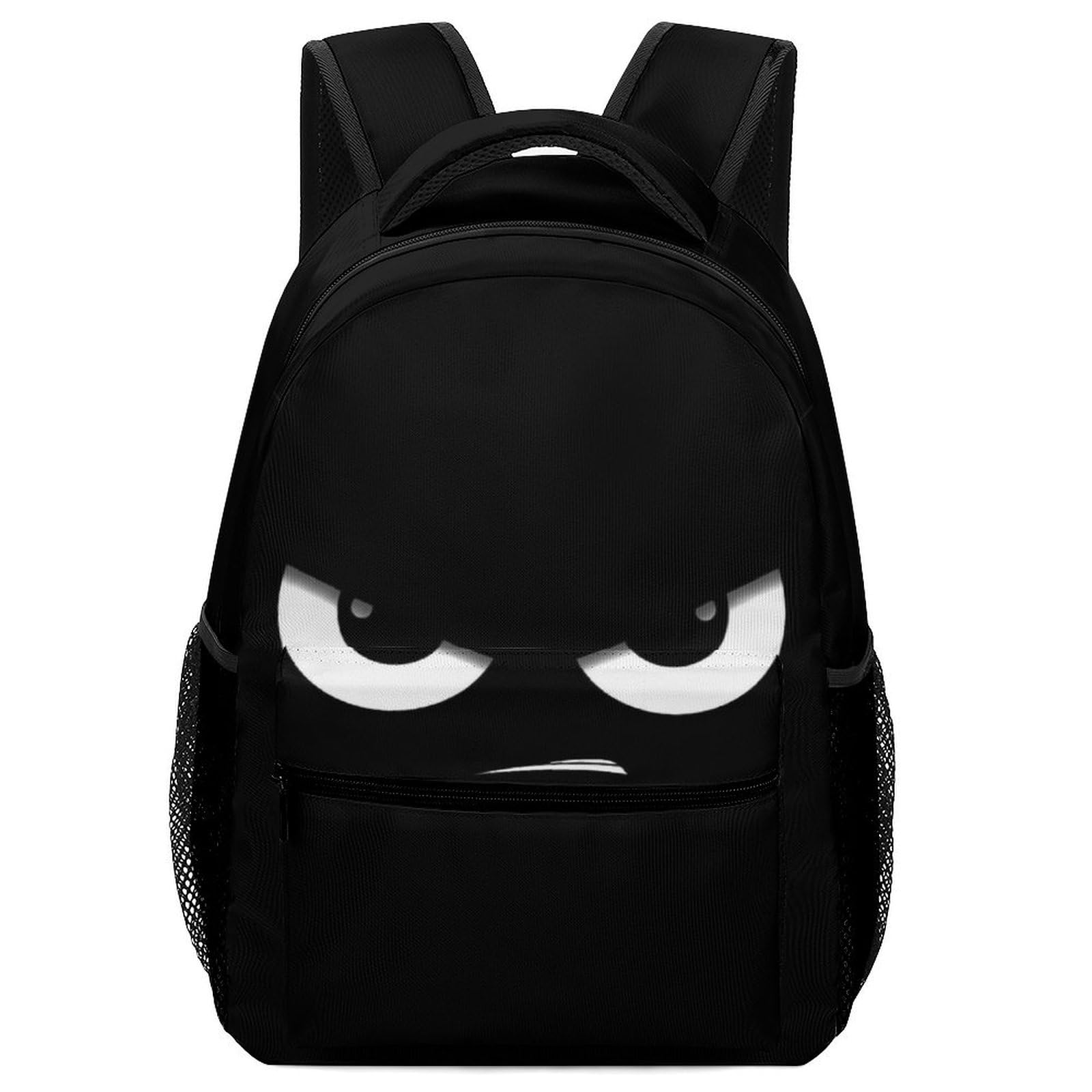 Snbidmk Funny Cartoon Eyes Backpack for Boys Girls School Bag Teenagers Bookbag Travel Rucksack