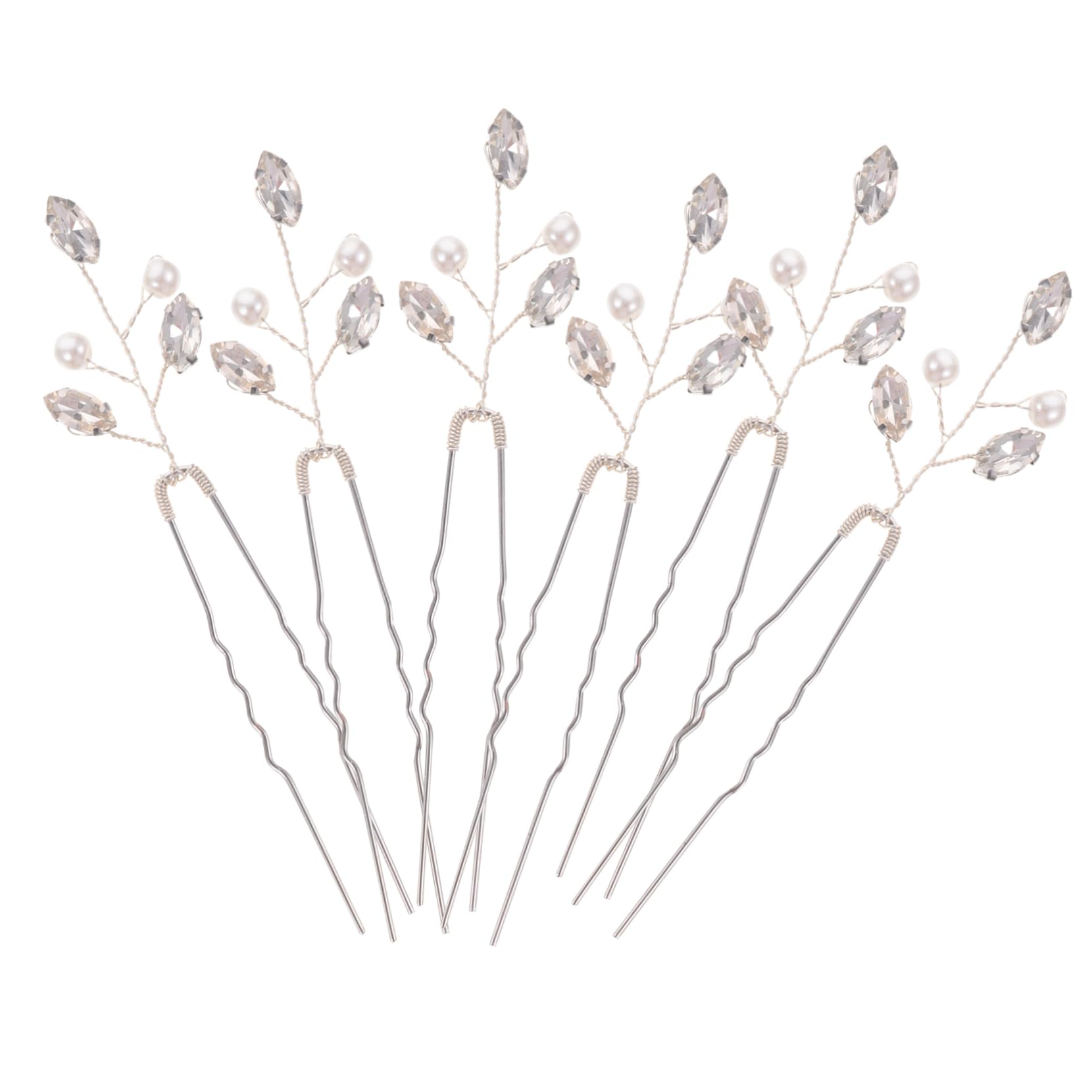 DOITOOL 30pezzi Fermagli Per Nuziali Con Strass Eleganti Hairpins Per Sposa e Cerimonie Accessori Per Acconciature Da Donna e Ragazze