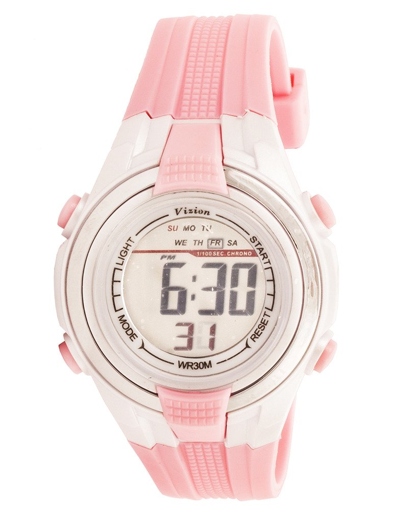 Vizion Digital Multi-Color Dial Sports-Alarm-Backlight Watch for Kids-W-8020082-3 (B01MS8OZKC) Amazon Price History, Amazon Price Tracker