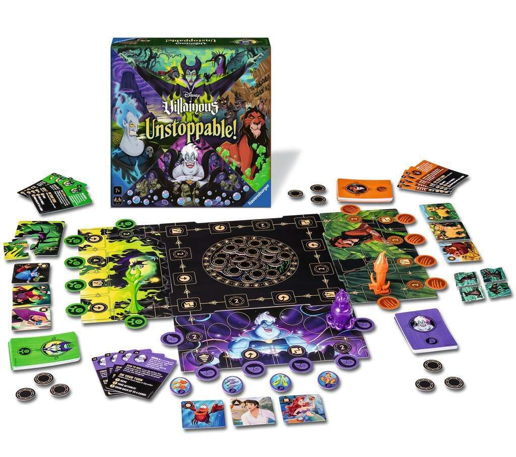 Disney Villainous Unstoppable! - Gesellschaftsspiel & Brettspiel ab 7 Jahre: A Disney Villainous Family Game - Image 3