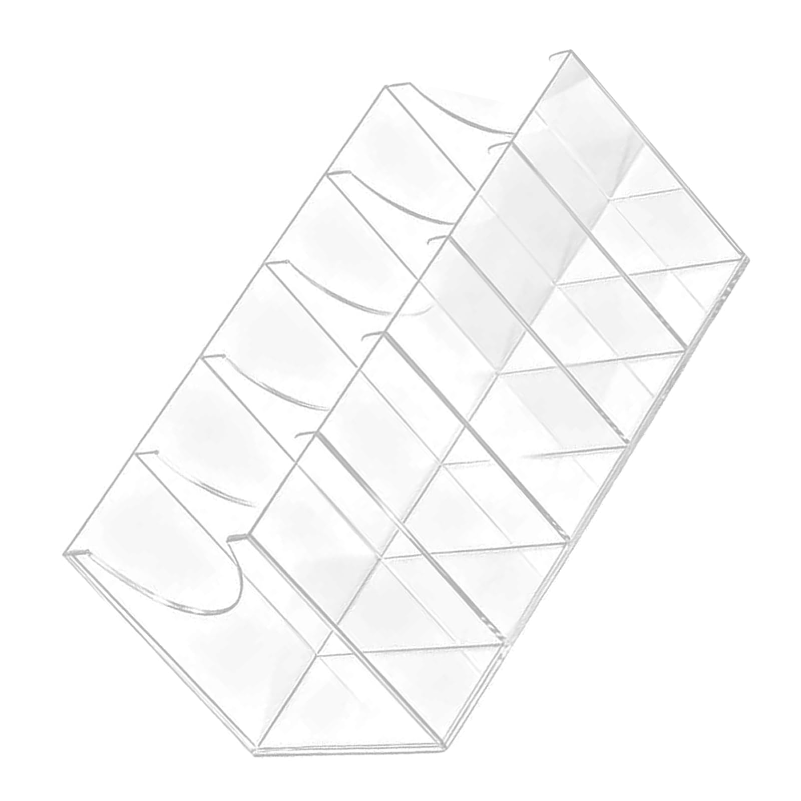 hogtnd Acrylic belt case for multiple organisation, prevents tangles and saves space in cabinet organisers