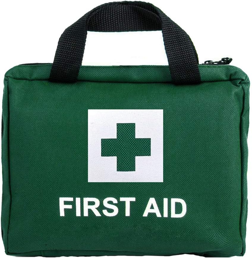 MTGHYAYA First Aid Bag Empty, Small Travel Empty First Aid Kit Bag Box Pouch Compact Survival Medicine Bag for Home Office Car Businesses Camping(Empty Bag) (Green) : Sports & Outdoors