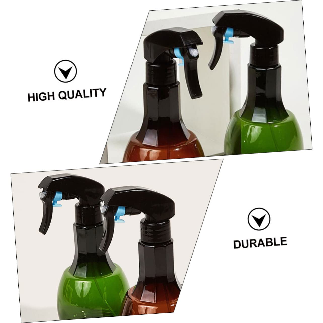 Beavorty 6stücke Sprühflasche Für Haare Feiner Nebel Sprayer Für Friseure Garten Und Haushalt Dauerhafte Und Praktische Anwendung Für Haarstyling Und Pflanzenpflege