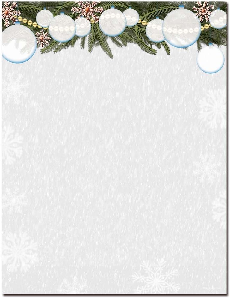 Merry Stripes Letterhead Laser & Inkjet Printer Paper, 500 pack