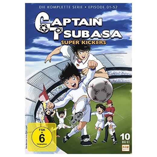 Captain Tsubasa - Super Kickers - Gesamtedition Folgen 1-52 [10 DVDs]