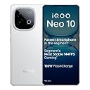 iQOO Neo 10 (Alpine White, 12GB RAM, 256GB Storage) | Segment's Fastest Processor* with Snapdragon 8s Gen 4 & Supercomputing chip Q1 | 120W FlashCharge | Segment's Brightest AMOLED Display* gallery image