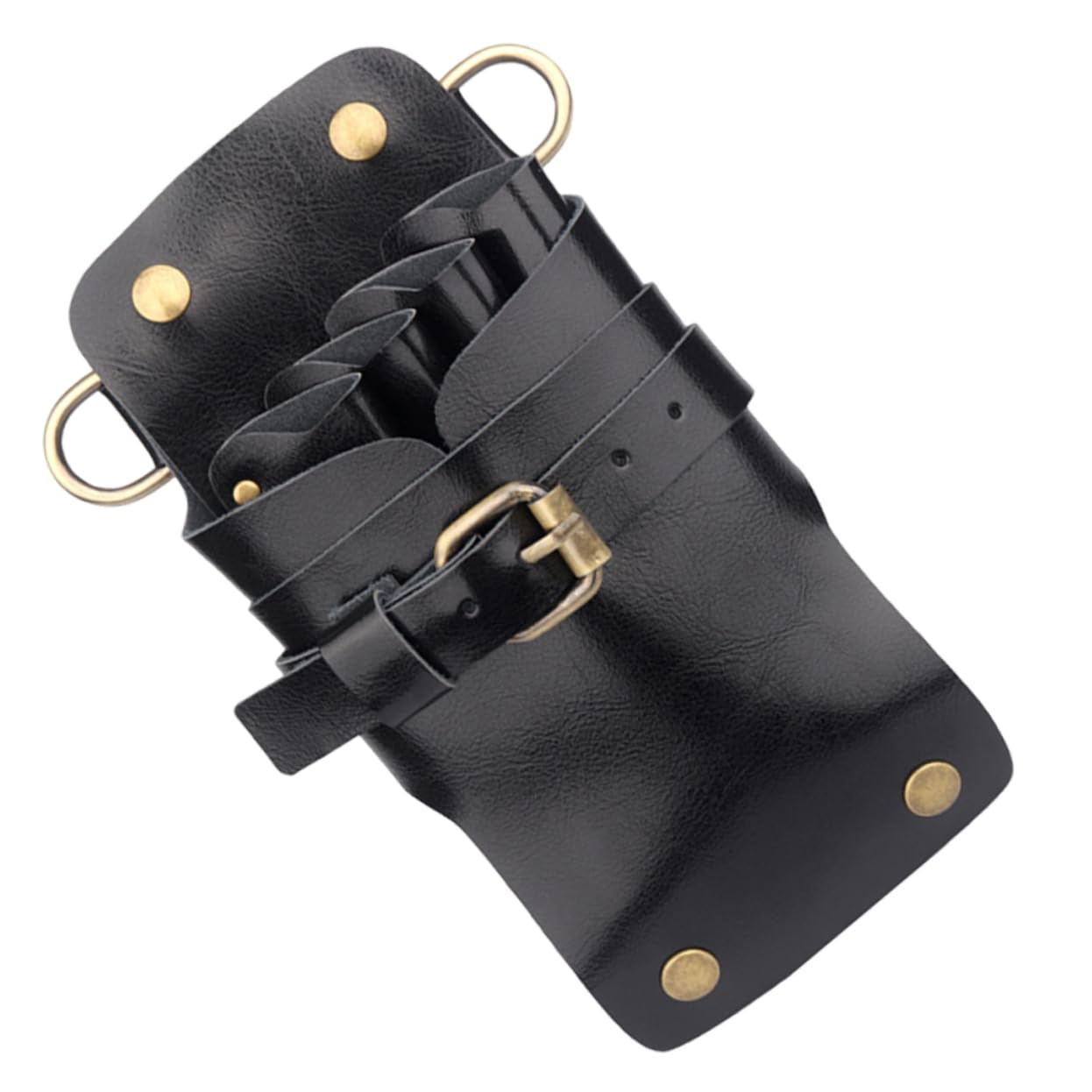 FRCOLOR Hairstylist Scissor Waist Bag Lightweight Portable Hairdresser Tool Pouch Capacity Organizer for Barbers Durable Easy to Clean Scissor Storage