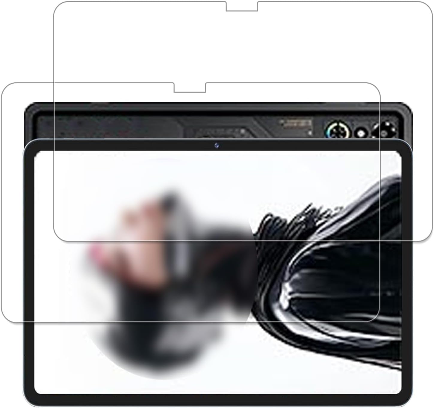 [2 Pack] Screen Protector for RedMagic Gaming Tablet 3 Pro 9 Inch Tempered Glass Film, Screen Protector for Gaming Tablet 3 Pro 9" Anti-Scratch & Sensitive & 9H Hardness