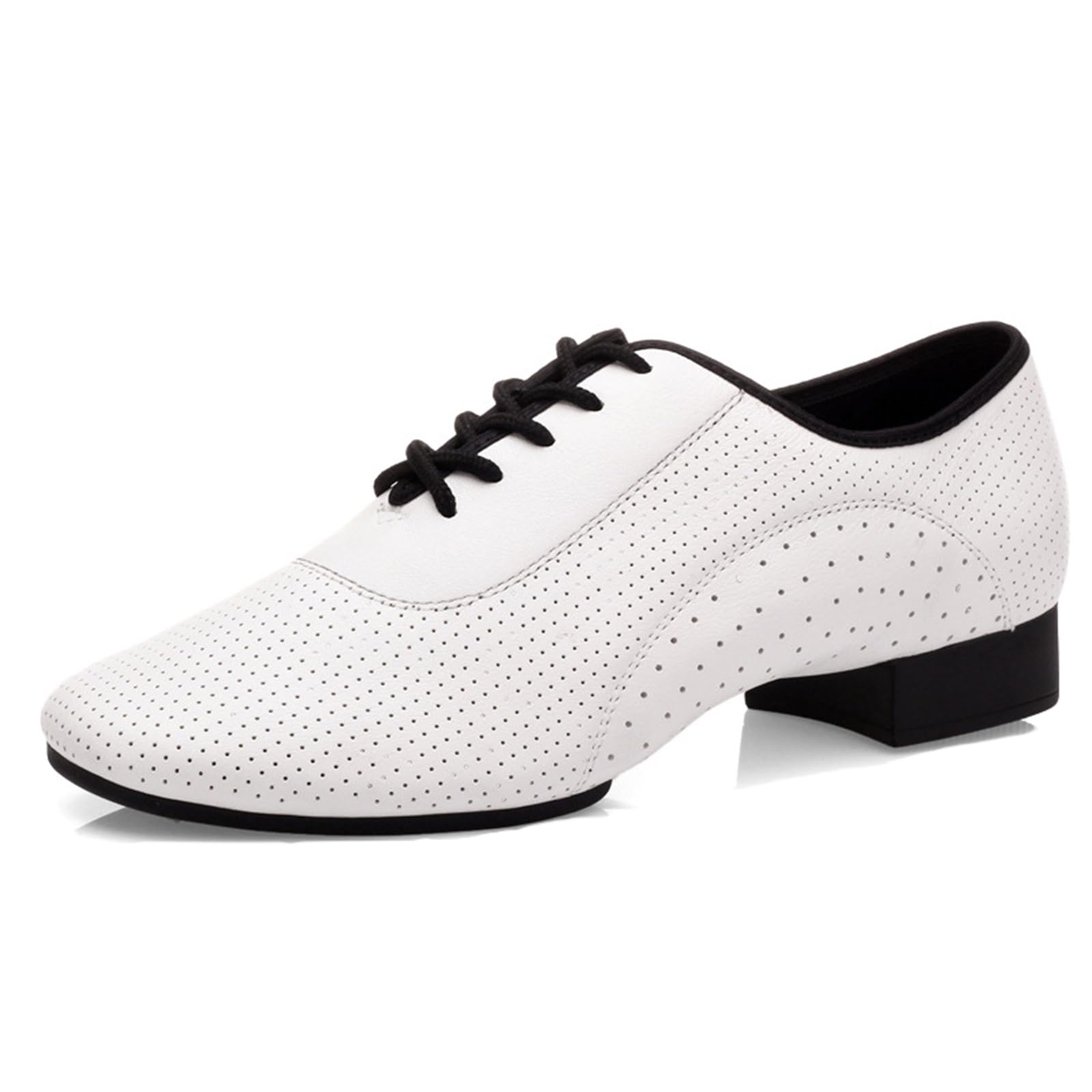 Scarpe da Ballo Oxford da Uomo con Suola Divisa in Gomma Scarpe da Ballo Latino da Sala Salsa Tango Carattere