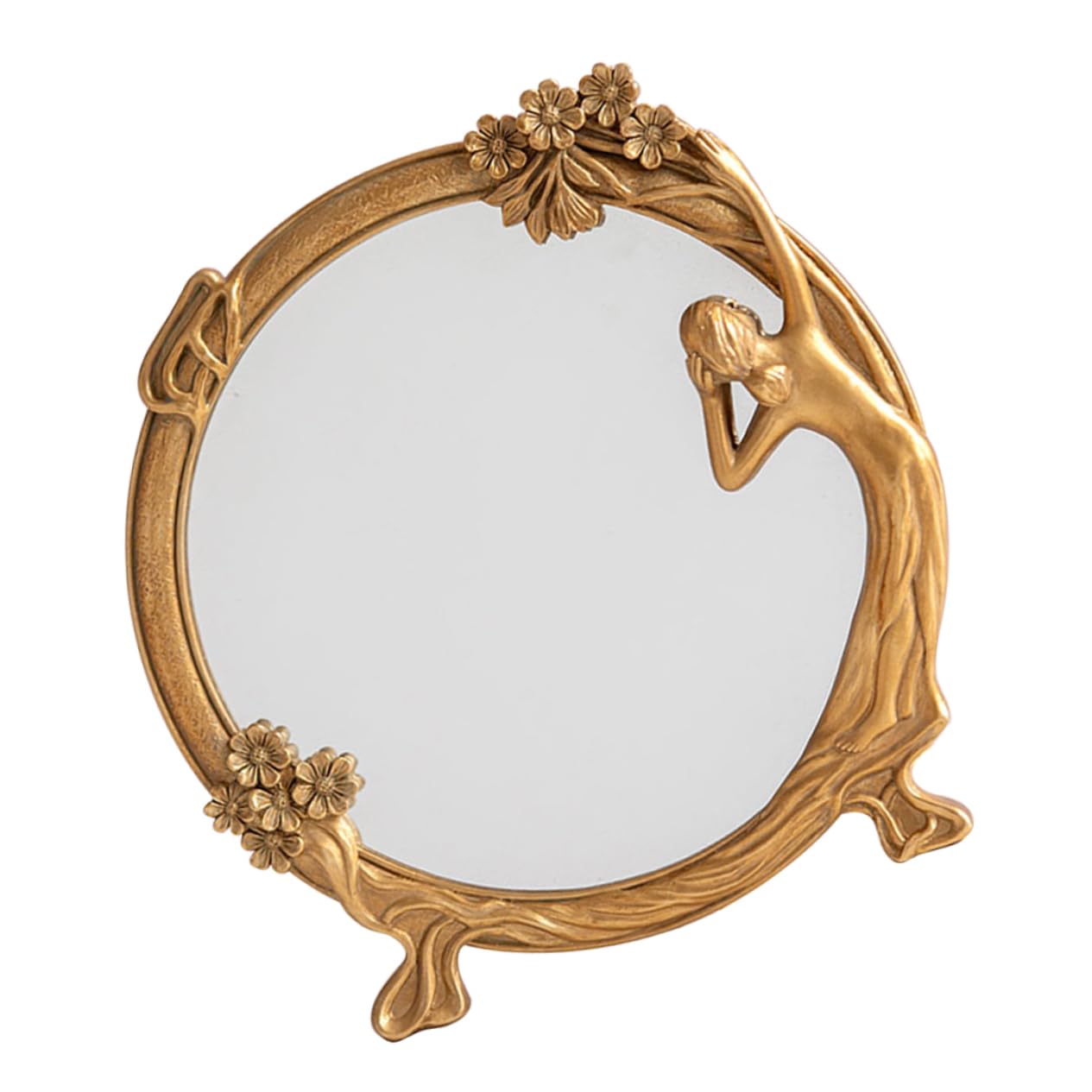 Miroir rétro de bureau au design élégant et finition soignée