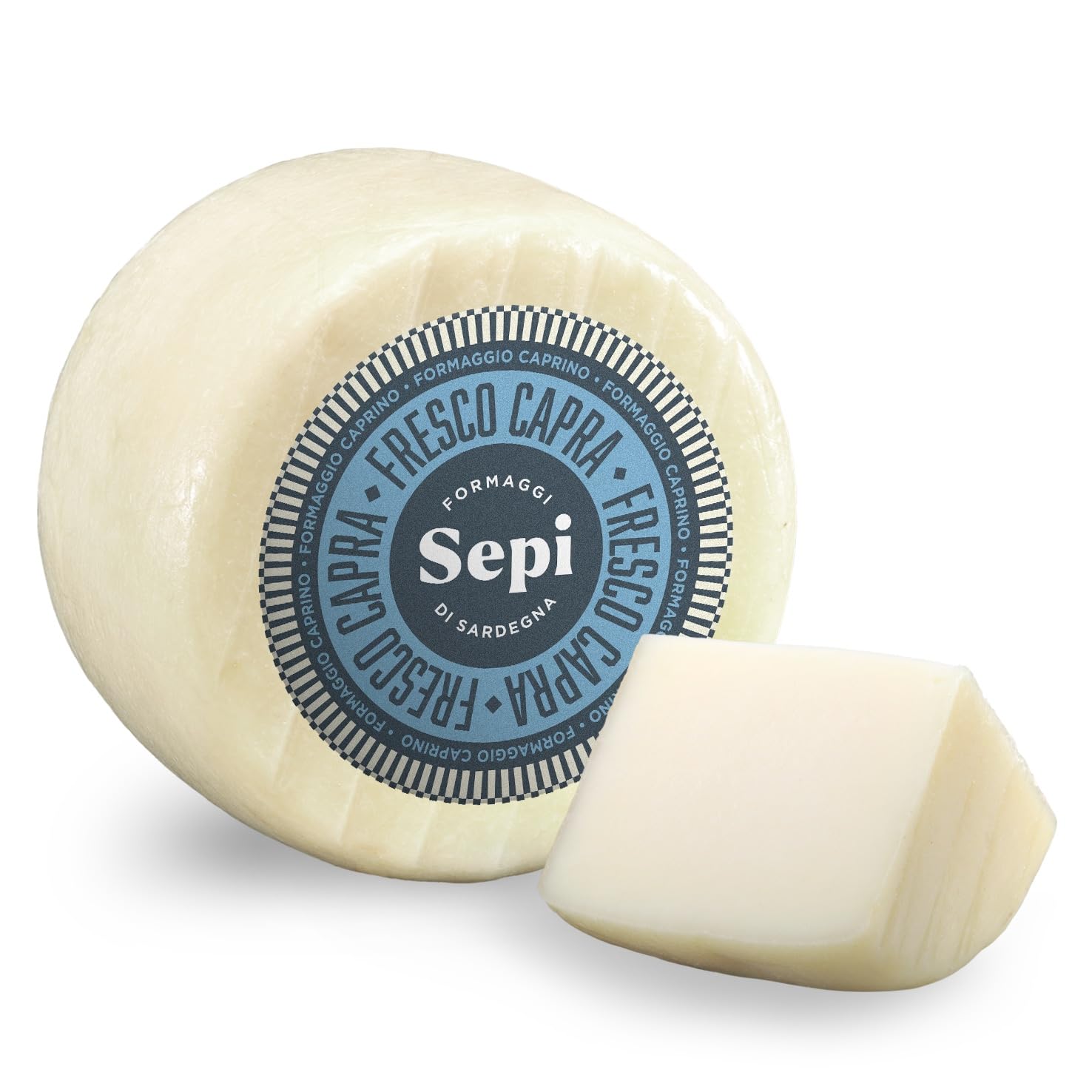 1,2 kg - Fresco Capra - Formaggio Caprino - Forma Intera - Sepi - Marrubiu
