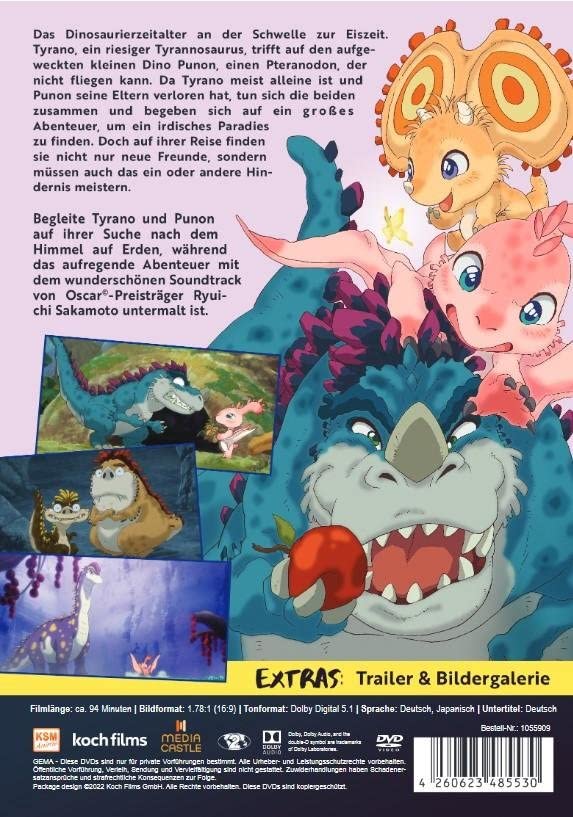 Mein Freund Tyrano DVD aprende alemán con cine de animación 3