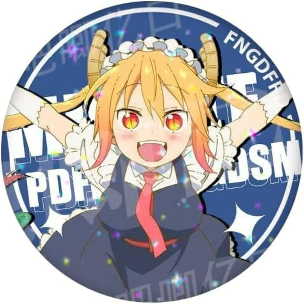 Amazon.co.jp: 小林さんちのメイドラゴン 缶バッジ 3個セット