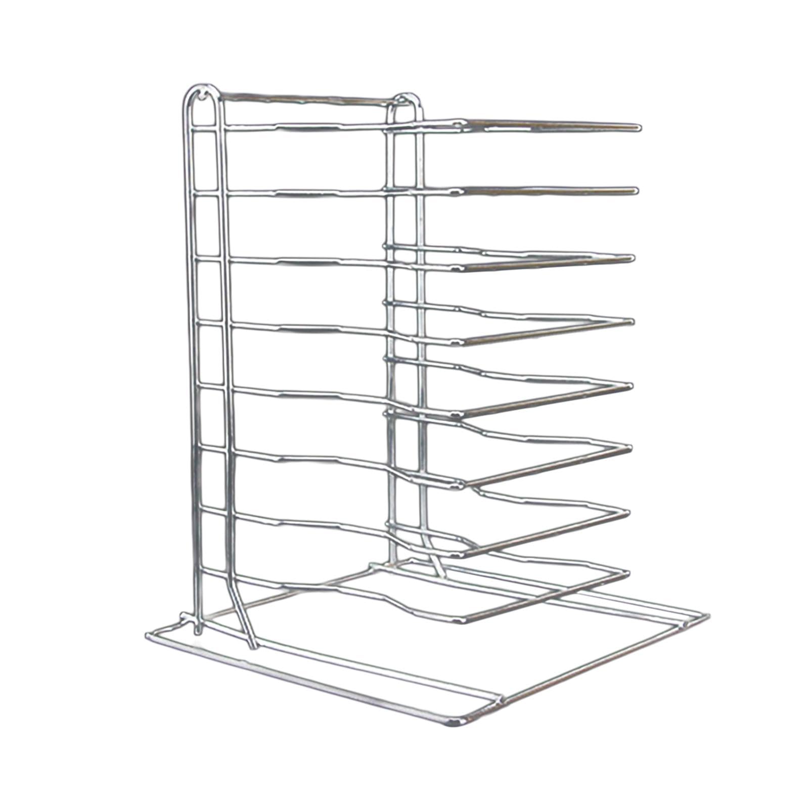 Rejilla para Enfriar Pizza, Estante de Refrigeración Portátil Multiusos para Almacenamiento de Cocina y Camping- 8 Capas