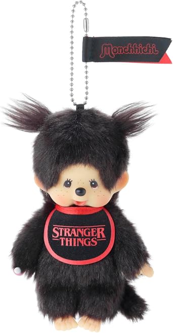 Sekiguchi 206032 Monchich x Stranger Things Monchich Key Chain H13.5 x W8.5 x D5.5 cm