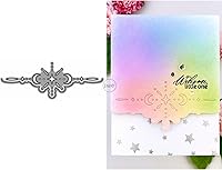Vista 10 de DzIxY Hermosas flores con borde de encaje de corte de metal para kit de fabricación de tarjetas, juegos de troqueles de papel en relieve, plantillas
