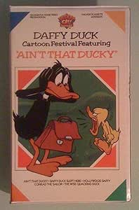 Daffy Duck Cartoon Festival Featuring "Ain't That Ducky" VHS