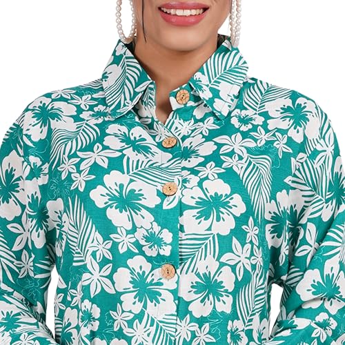 Image of Women's Co-Ord Set - Casual Wear Shirt & Pant Set | Fancy Top and Bottom Outfit | Full Matching Set for Women | Stylish Kurta Pant Set