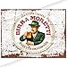 Price comparison product image Metal Signs - Birra Moretti Logo Man Cave Tin Metal Sign Hanging Wall Plaque Kitchen Shed Garage. Large (27cm x 18cm)