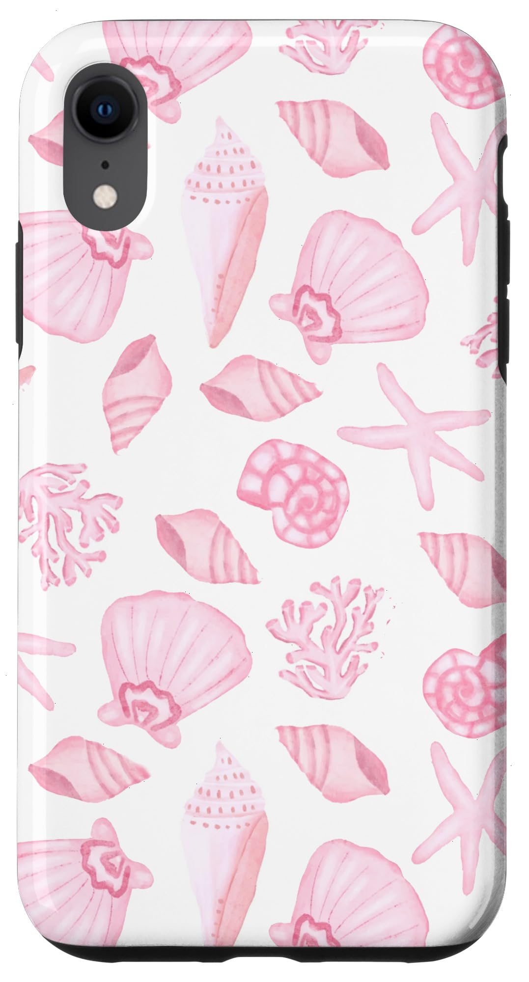 Amazon.com: Preppy Coastal Shells Sea In Summer Pink Seashells
