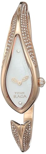 Raga Analog Mother Of Pearl Dial Women's Watch -NK9812WM01