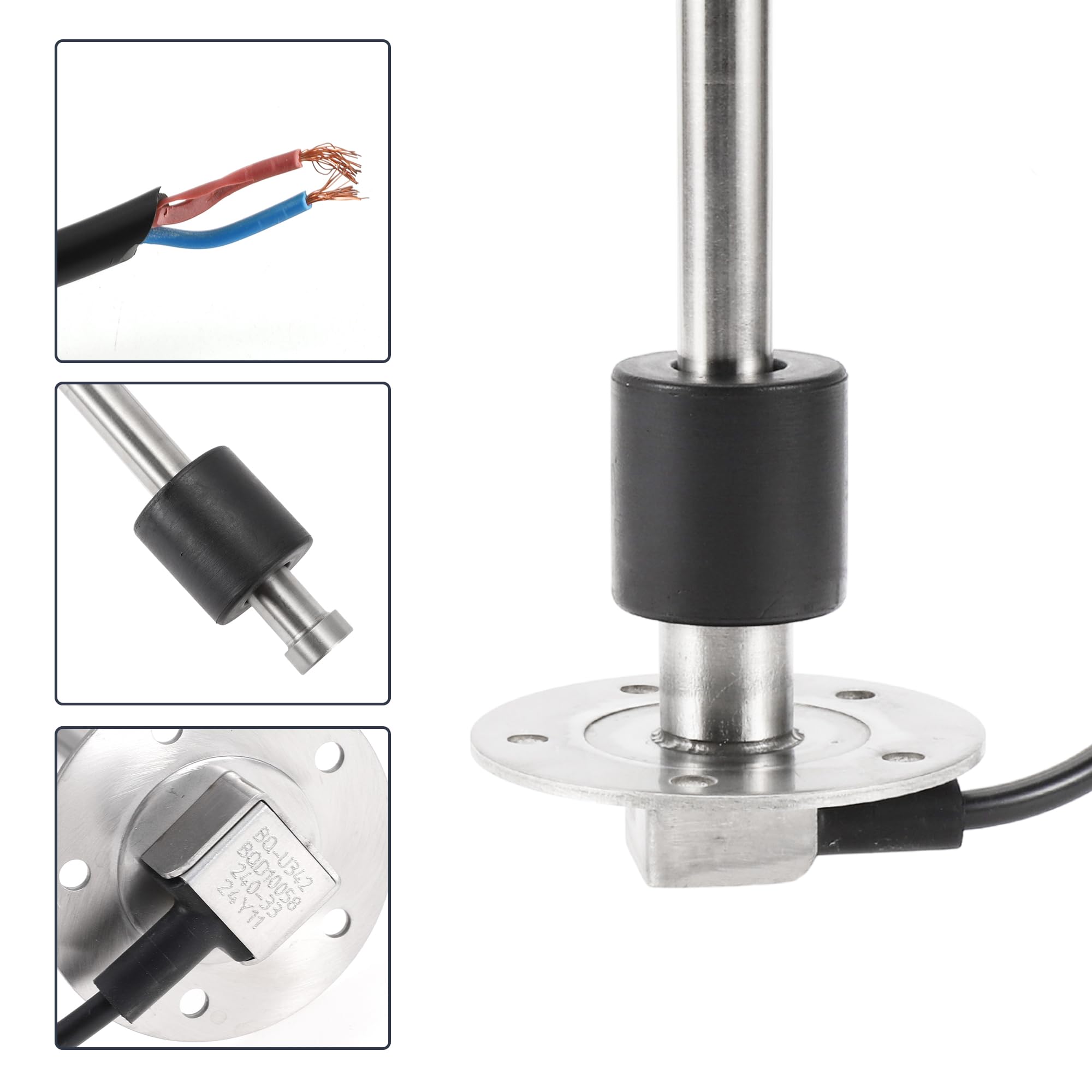Unidad De Combustible Y Medidor Para Barco 342Mm 240-33 Ohm