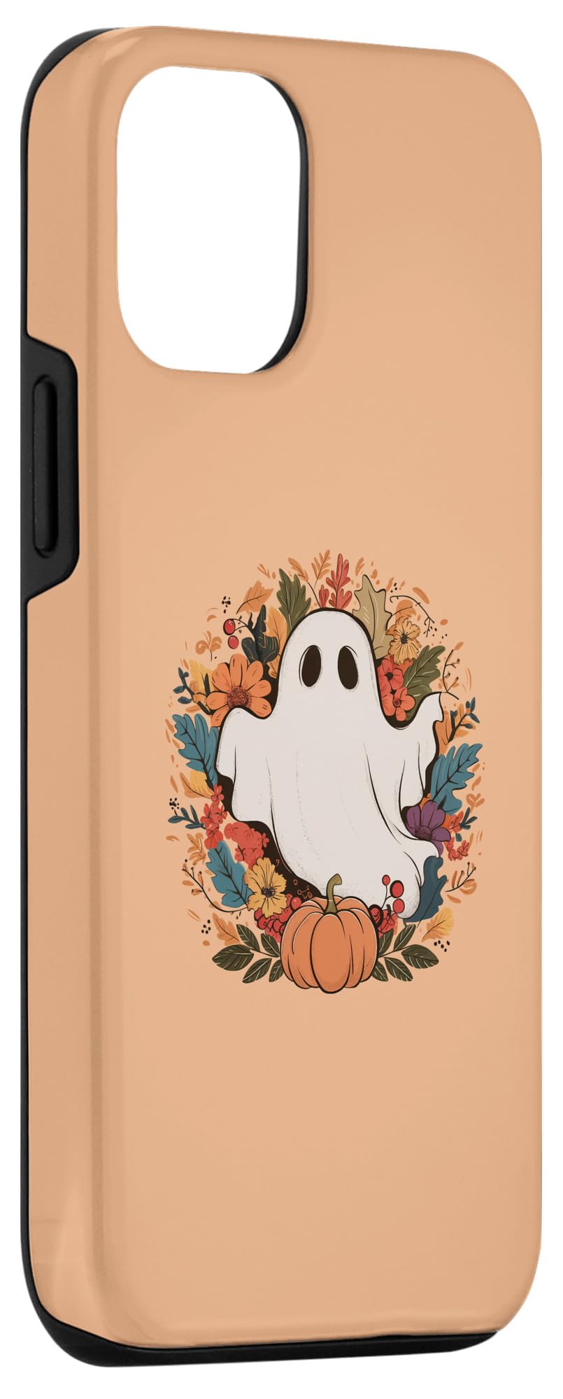 Cute Halloween Autumn October Ghost for Fall Design Case for iPhone 12/12 Pro - Image 3