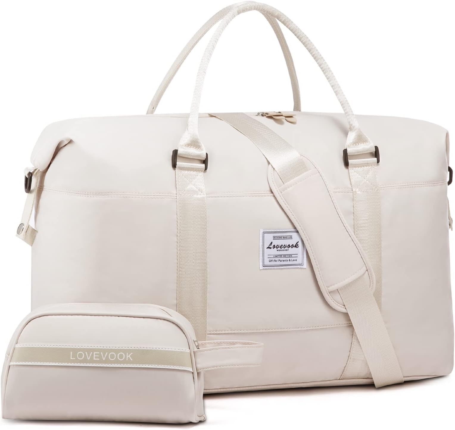 Weekender Bag for Women Cute Travel Tote Bag Gym Duffel Bag with Toiletry Bag Carry On Bag Overnight Hospital Bag