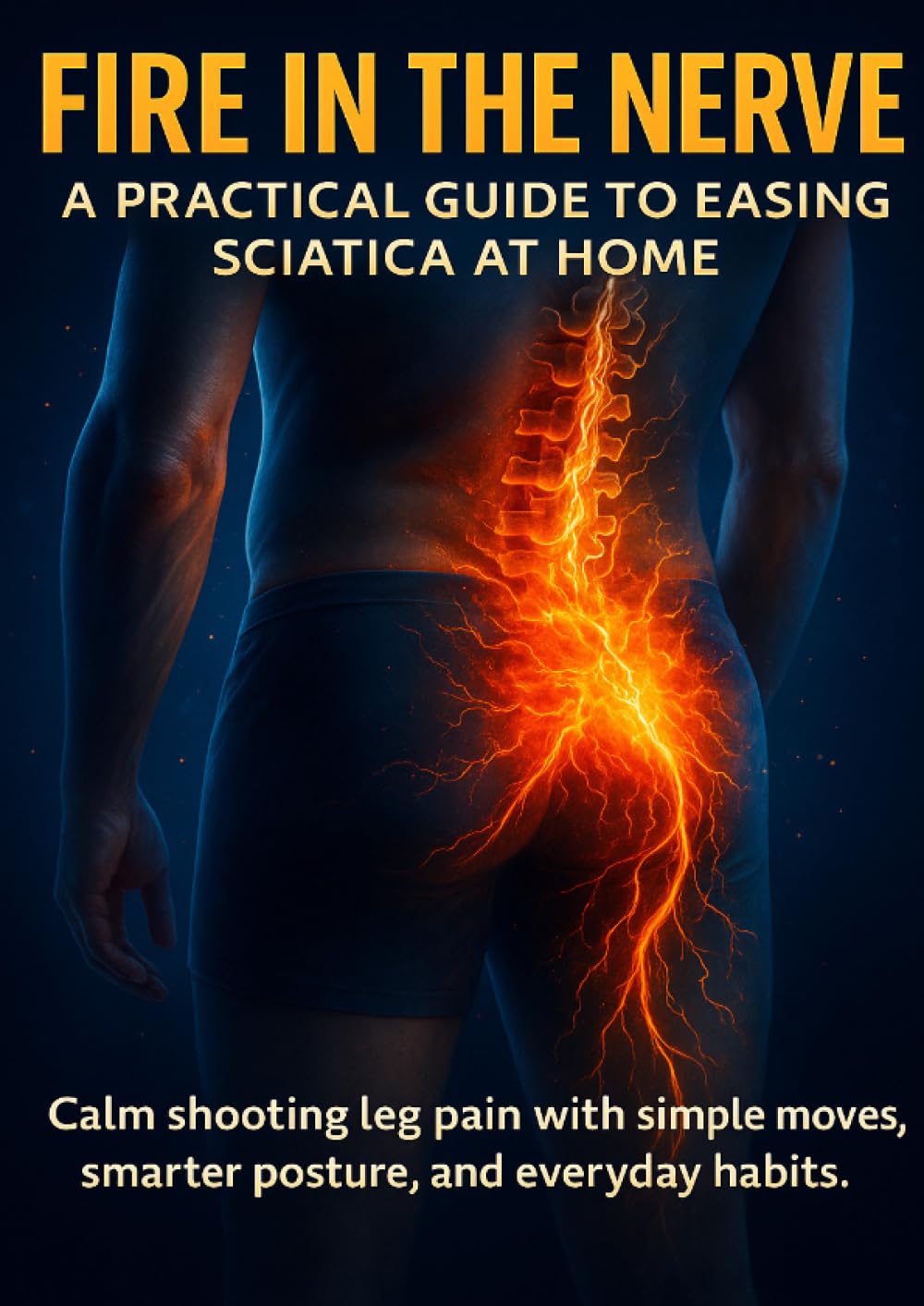Fire in the Nerve: A Practical Guide to Easing Sciatica at Home: Calm shooting leg pain with simple moves, smarter posture, and everyday habits.