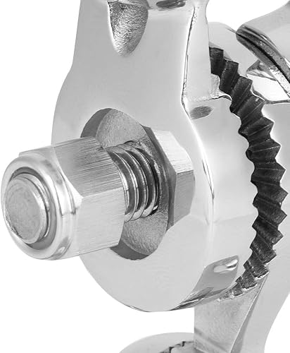 Miniatura 9 de Soporte de antena VHF 10 Uds. - Soporte de montaje de antena de acero inoxidable VHF marino Talkie Antena Soporte de base ajustable