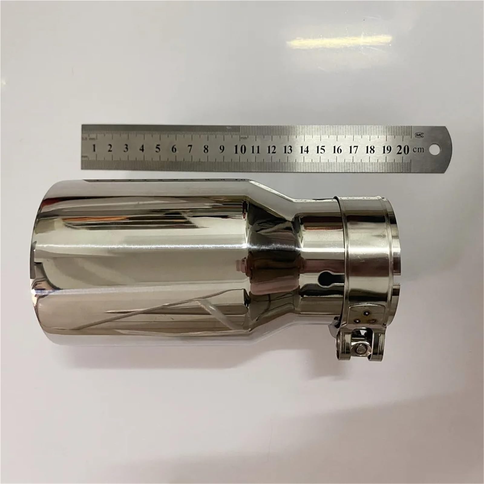 Terminale Tubo Coda Terminale Di Scarico Piatto 63mm-89 76mm-101 In Acciaio Inossidabile Lucidato Per Auto Silenziatore In Acciaio Inossidabile 170cm