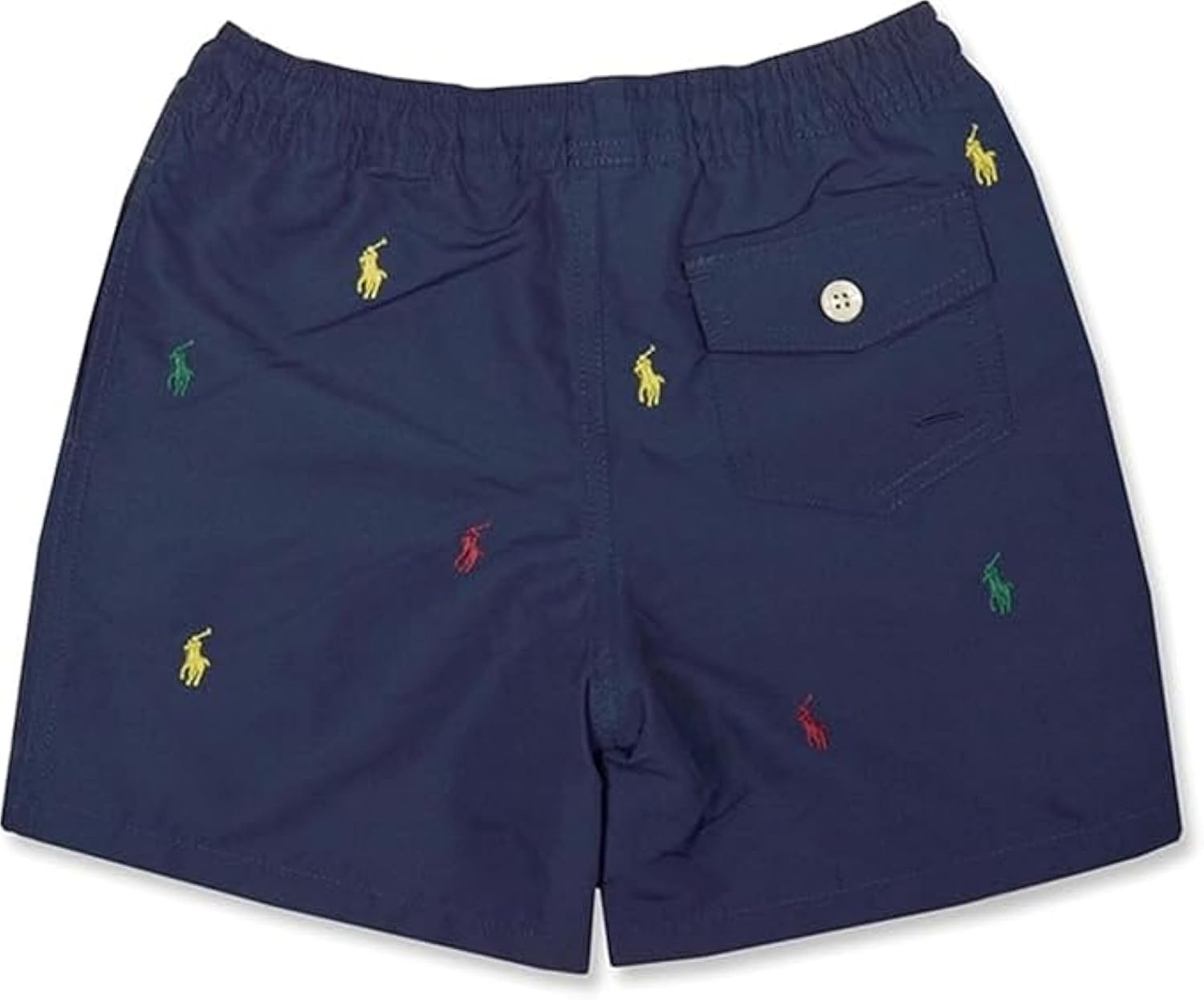POLO RALPH LAUREN Boys Kids Swim Trunks Size 8 Newport Navy