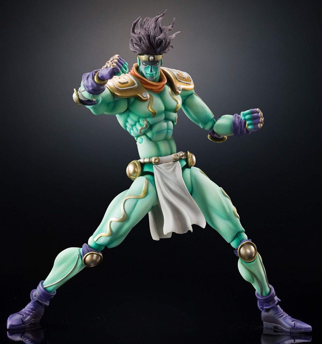 Medicos JoJo's Bizarre Adventure Part 3: Chozo Kado Star Platinum Super Action Statue Figure, Multicolor