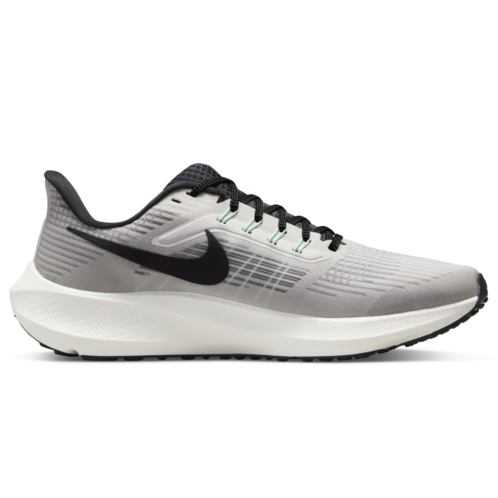 NIKE Men's Sneaker, Phantom Black Sail Mint Foam 004, 11