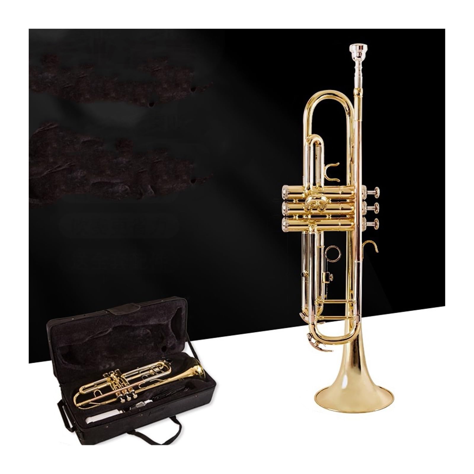 trąbka instrument Profesjonalna ulepszona wersja instrumentu trąbkowego B-trąbka trąbka dla początkujących