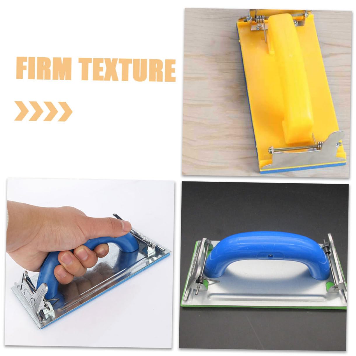OSALADI 10pezzi Sandpaper Holder Per Levigatura Manuale Strumento Polishing Per Utensile Ergonomico Per Saldatura e Finitura Interne Kit Sander Per Professionisti e Te