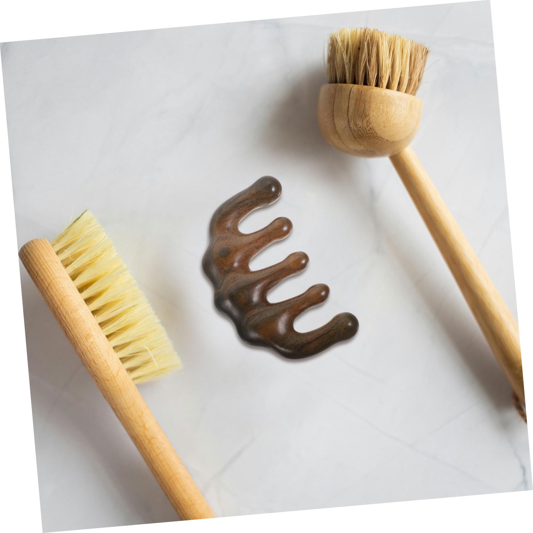 BESTYASH 3 Pezzi Pettine Da Massaggio Corpo Massaggiatore Massager Del Cuoio Capelluto Sandalo